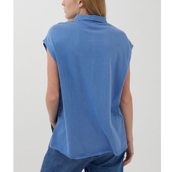 UO BDG Abel Slouchy Cap Sleeve Shirt - Picture 4 of 4